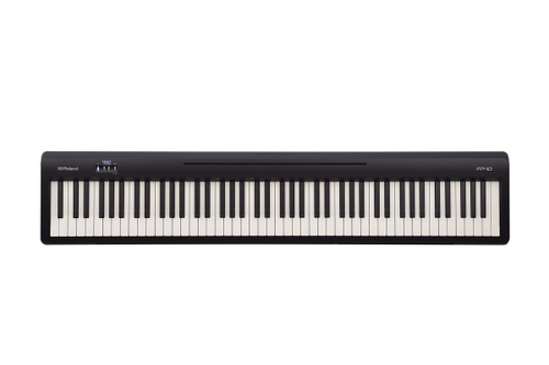 Roland FP-10-BK цифровое пианино, 88 клавиш, 96 полифония, 17 тембров, Bluetooth