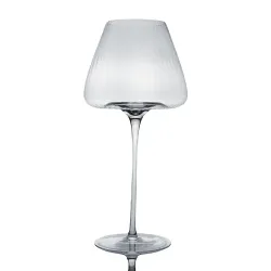 Бокал для вина 710 мл "Zie Optical" d 12,2/6,6 см h25,3 см оптические грани P.L. - BarWare [4]