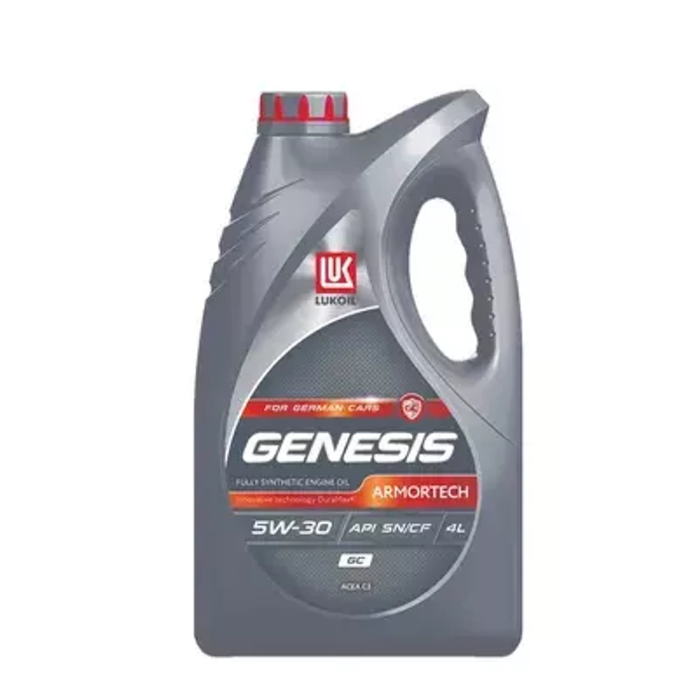 Масло моторное Лукойл Genesis Armortech GC 5W-30 синтетическое 4 л