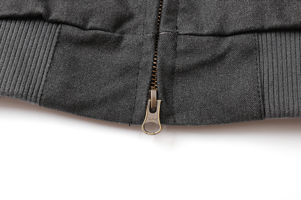 Куртка SHADOW CANVA HOOD COAT, серый-темный