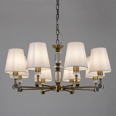 Подвесная люстра Arte Lamp BROCCA A4093LM-8AB, 8хE14
