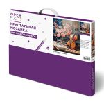 Кристальная (алмазная) мозаика Фрея ALPD-285, на подрамнике, Натюрморт со скрипкой, 40х50 см