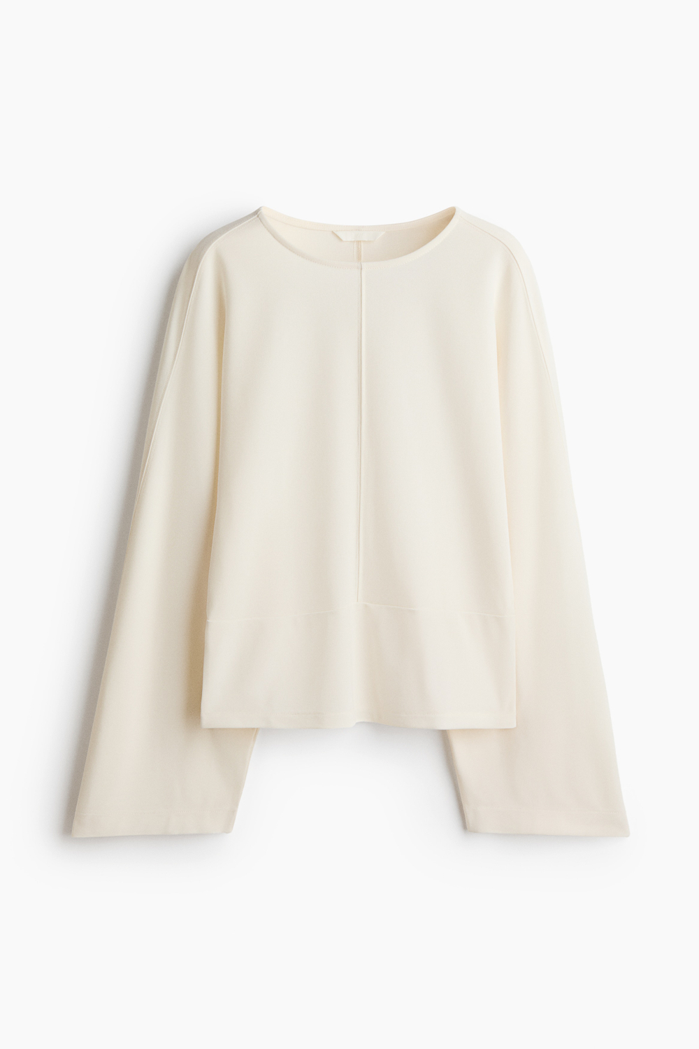 Топ из джерси с рукавами «летучая мышь» - H&M