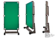 Бильярд BFG Compact Light 6 (Анкор) (Пул, анкор темный (ЛДСП), ЛДСП_16, Manchester 45 Yellow green ш1,98м, Х/б сетка)