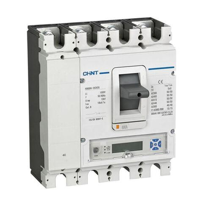 Выключатель автоматический 4п 630А 36кА NM8N-800C EM с электр. расцеп. LCD (R) CHINT 273051