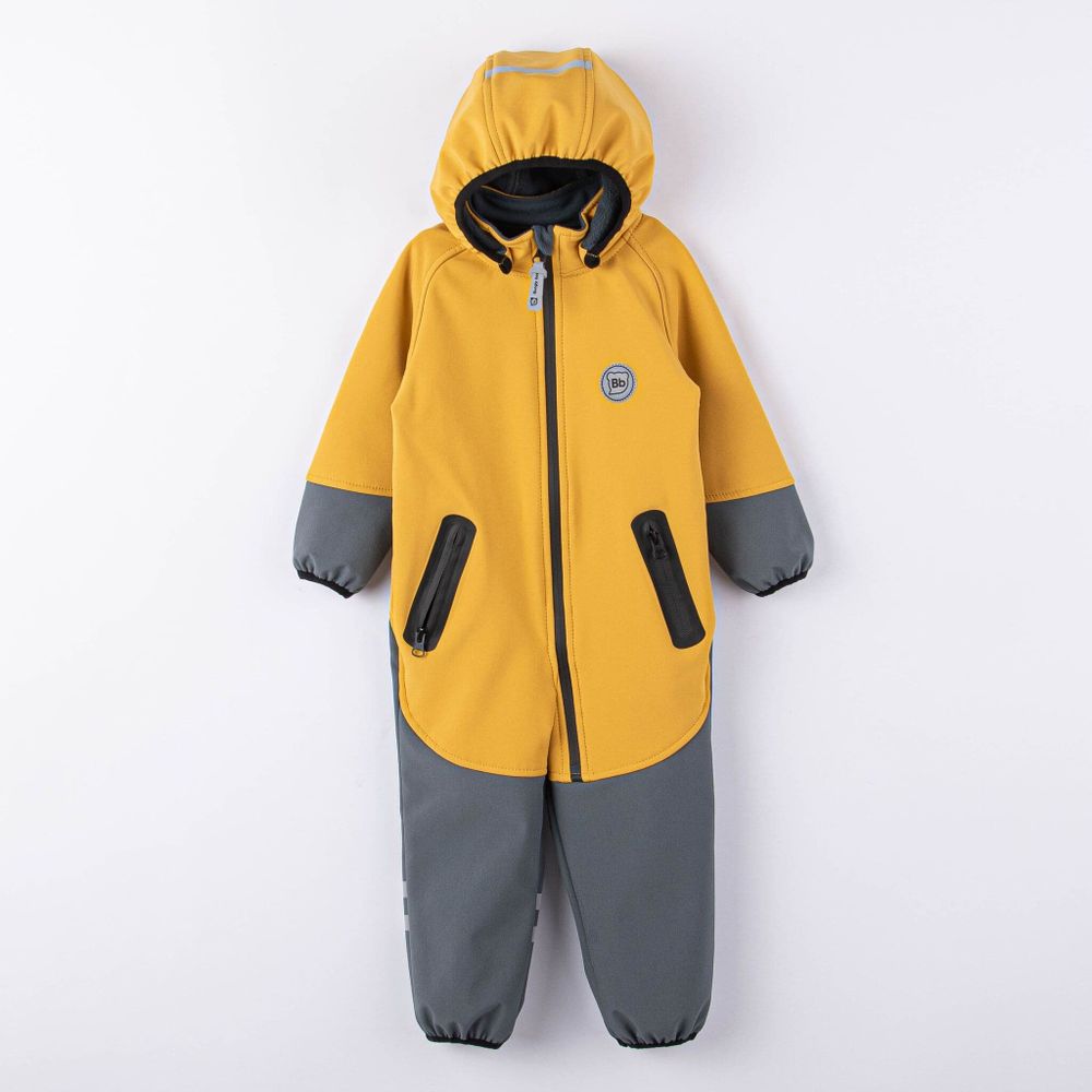 Комбинезон Softshell демисезонный "Горчица"