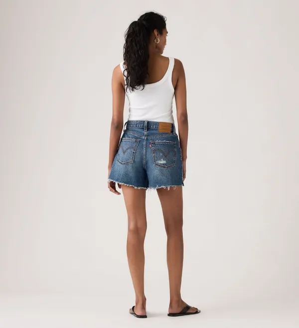 Шорты джинсовые женские LEVI'S RIBCAGE SHORT ZIP