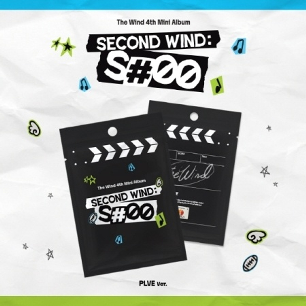 (ПРЕДЗАКАЗ) Альбом THE WIND - SECOND WIND : S#00 4th Mini Album PLVE Version