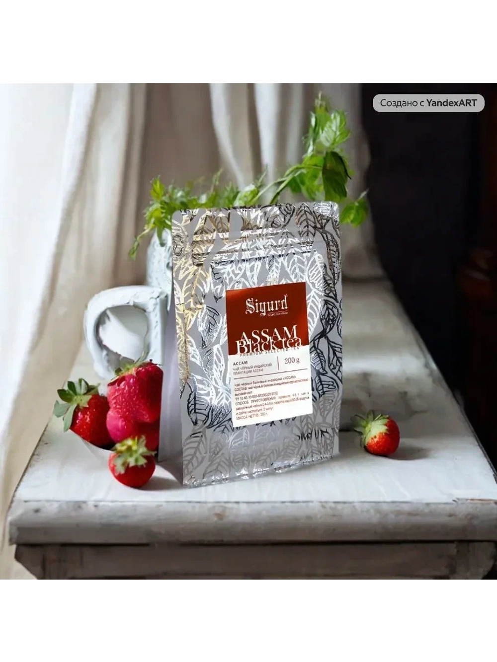 Чай черный Ассам Black Assam "Sigurd" 200 гр (Россия)