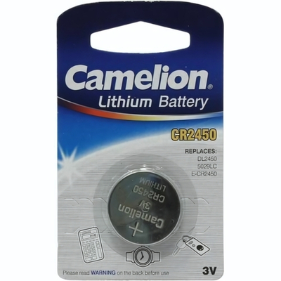 Элемент питания Camelion CR2450 BL/1 (комплект 1 шт)