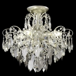 Светильник потолочный Crystal Lux ESMIRALDA PL4 SILVER 0524/104