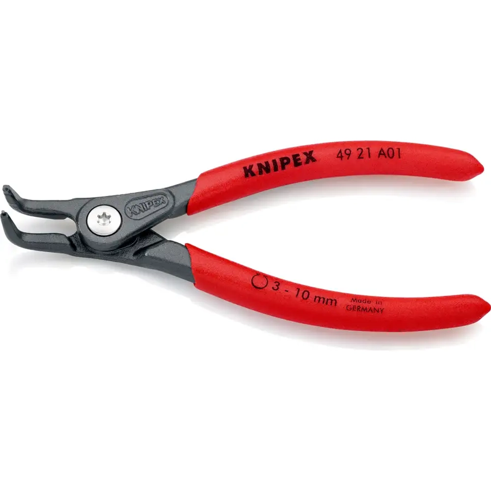 Прецизионные щипцы для стопорных колец черненая 130 мм Knipex 49 21 A01