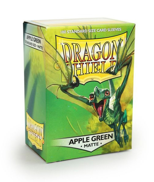 Dragon Shield - Зеленое яблоко матовые протекторы 100 штук