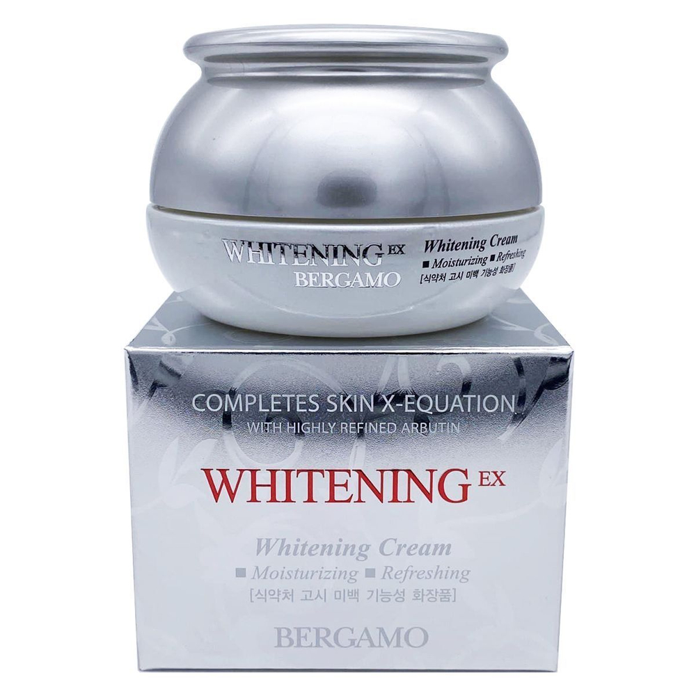 Bergamo Whitening EX Wrinkle Омолаживающий осветляющий крем 50 г