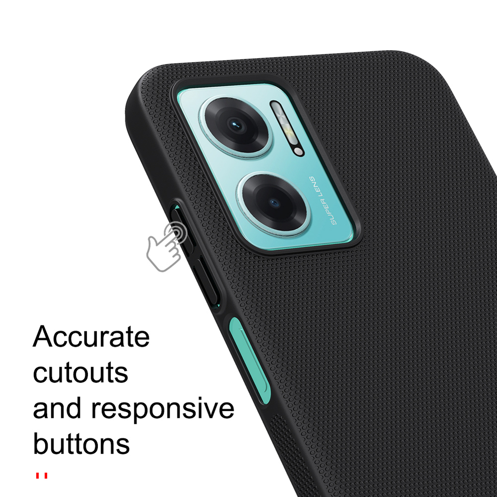 Тонкий жесткий чехол от Nillkin для Xiaomi Redmi Note 11E 5G, серия Super Frosted Shield