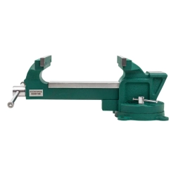 Тиски стальные поворотные с наковальней 8''(200мм) RockFORCE RF-6540108