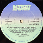 Cliff Richard ‎– Hymns And Inspirational Songs (Англия 1986г.)