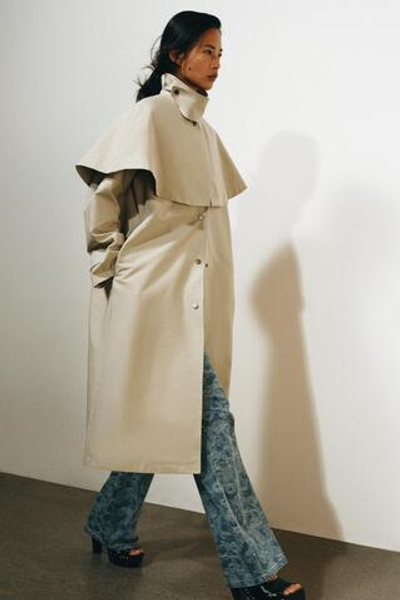 ТРЕНЧ С НАКИДКОЙ — ZW COLLECTION — ZARA