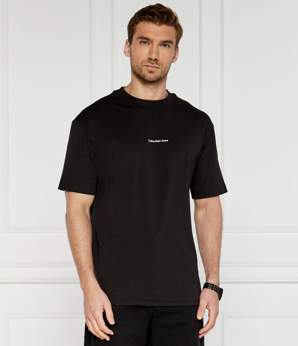 Футболка CITY GRID MAP CALVIN KLEIN JEANS - черный(J30J325689)