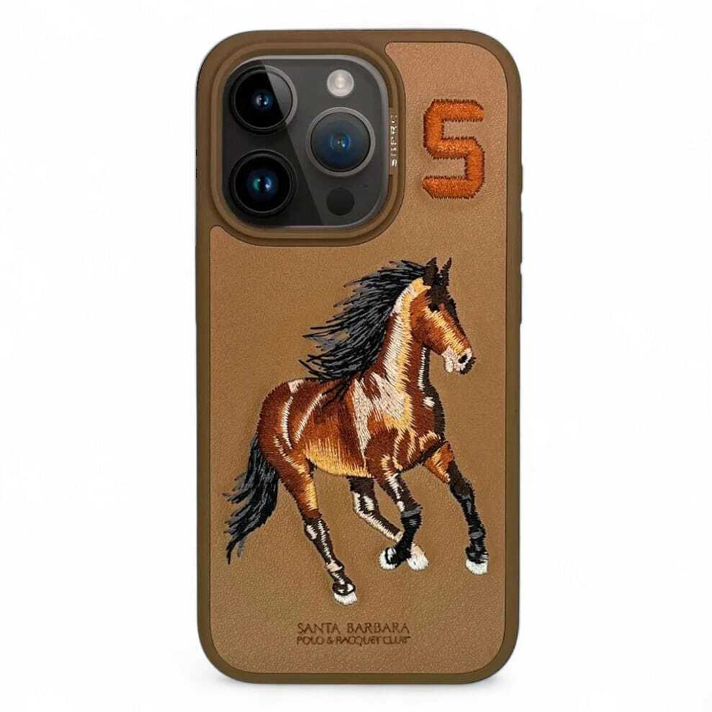 Чехол Santa Barbara Polo Leather Case для Samsung S25Ultra