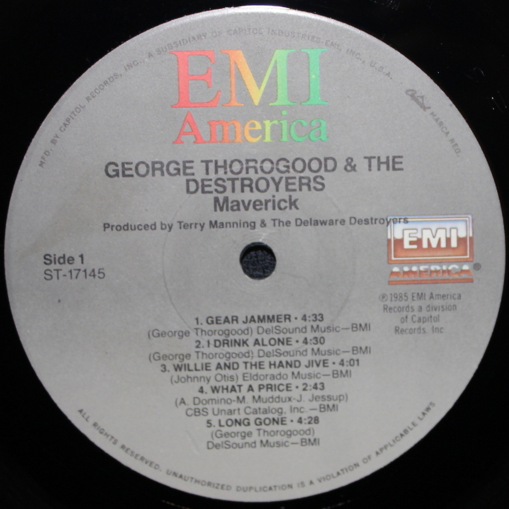George Thorogood & The Destroyers / Maverick (LP)