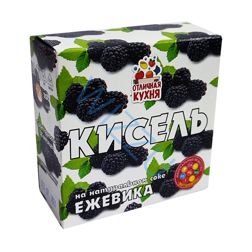 Кисель Отличная Кухня брикет 200г ТУ Ежевика