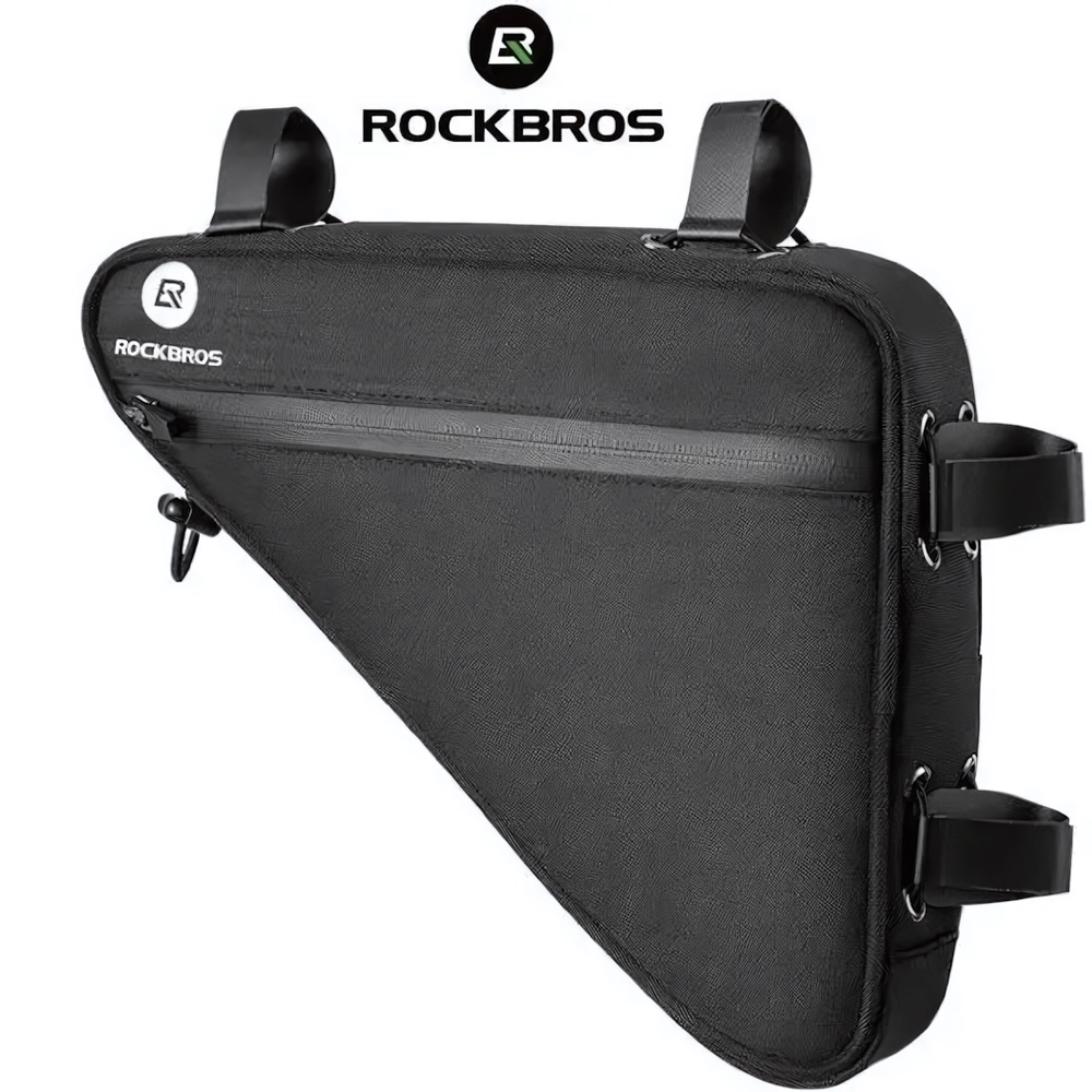 Сумка велосипедная на раму Rockbros B112, 24*21*5,5 см, объем 1,5л