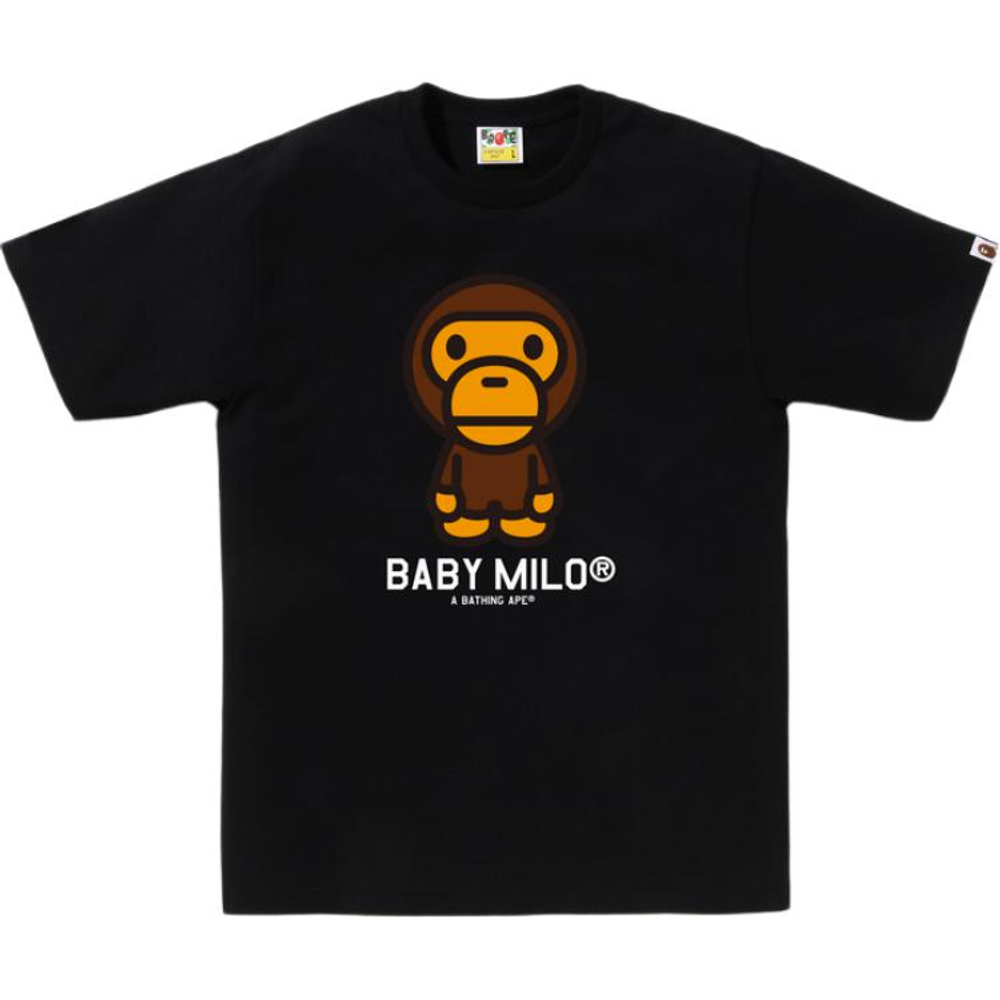 A Bathing Ape Bathing Ape Футболка Cotton Regular Straight Fit Summer 2m30 110 001 черный