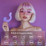 Вибратор с двойной стимуляцией Magic Ponder синий от Magic Motion