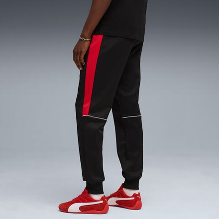 PUMA X SCUDERIA FERRARI МУЖСКИЕ СПОРТИВНЫЕ БРЮКИ MT7, ЧЕРНЫЙ