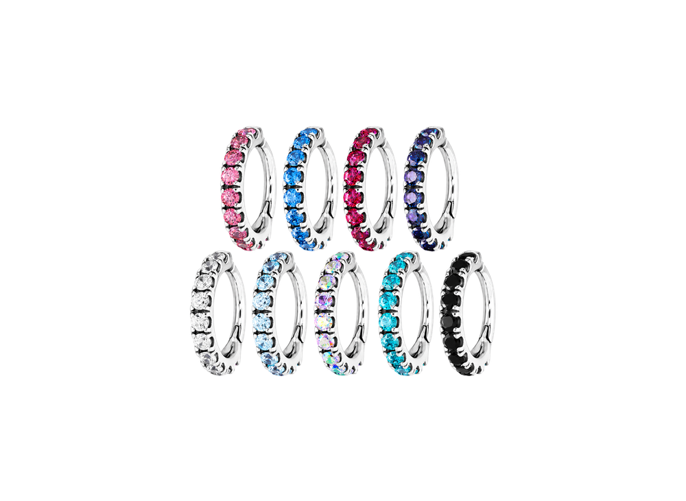 Кликер из кобальт-хрома с кристаллами Premium Zirconia
