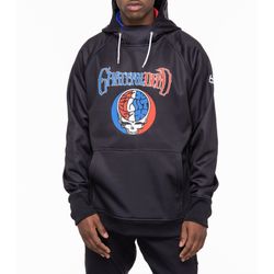 Толстовка 686 MNS BONDED FLC PULLOVER HOODY (FW23) (GRATEFUL DEAD BLACK)