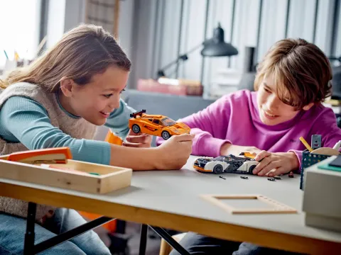 Конструктор LEGO Speed Champions 76918 McLaren Solus GT и McLaren F1 LM