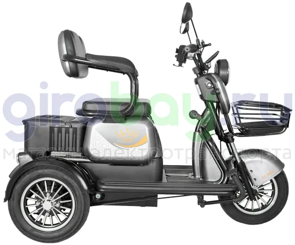 Электроскутер IKINGI SIBTRIKE 1000W (60V/25Ah) - Серый фото №11