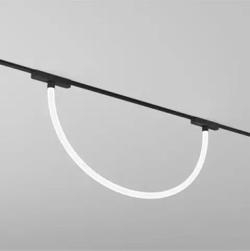 Магнитный трековый светодиодный светильник 12W 4000К DK5357-BK чёрный Air Ray Denkirs
