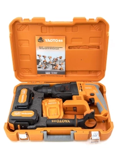 Гайковерт ударный грузовой YAOTO BS 4500 Н·м аккумуляторный 398VF 8.0Ah, квадрат 1", бесщеточный, 5200 уд/мин