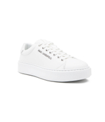 Кожаные кроссовки maxi kup Karl Lagerfeld - белый(KL52219)
