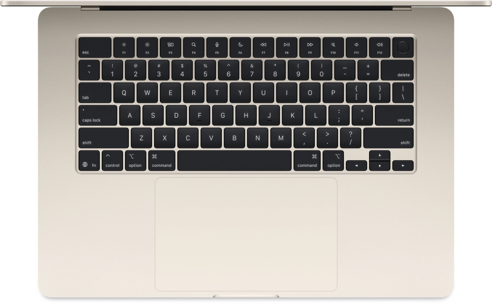 Ноутбук Apple MacBook Air A3241 M4 10 core 16Gb SSD256Gb/10 core GPU 15.3" Liquid Retina (2880x1864) macOS star WiFi BT Cam (MW1J3LL/A)