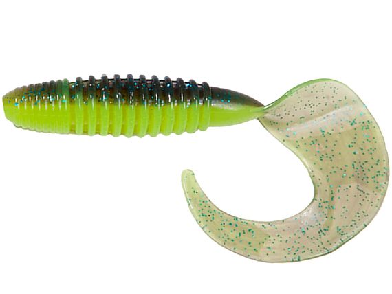 Твистеры съедобные LJ Pro Series CRUSHER GRUB 3,9in (9,9 см), цв. T53, 5 шт.