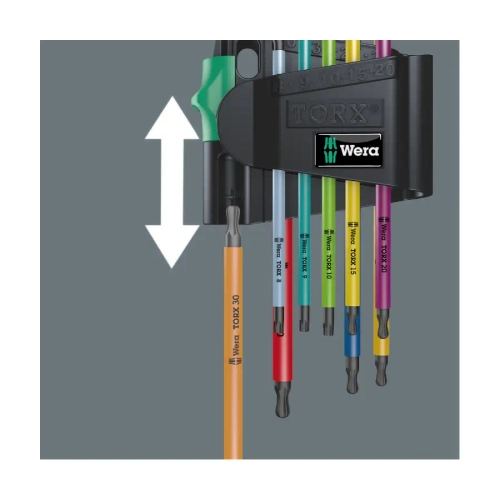 Набор Г-образных ключей TORX BO Multicolour 1 WERA 05024335001