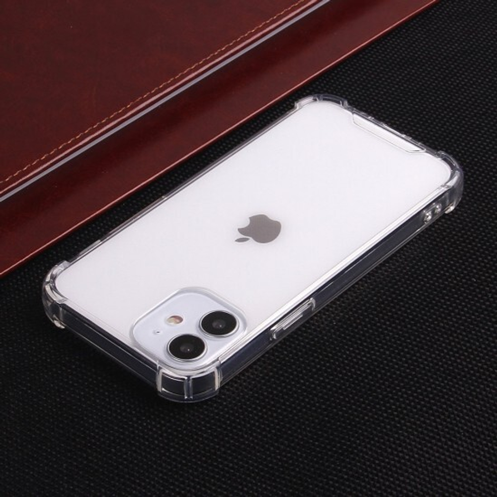 Чехол для iPhone 12 Mini, противоударный, 1,5 мм, 012114 Прозрачный