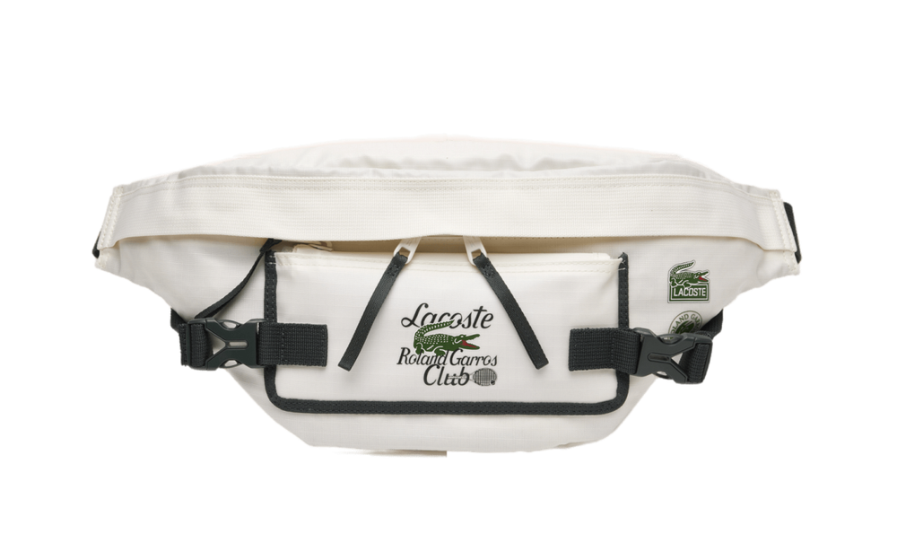 Lacoste Roland Garros Edition Contrast Print Belt Bag - farine sinople