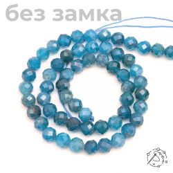 Нить из бусин Апатит, 3-4 мм с огранкой