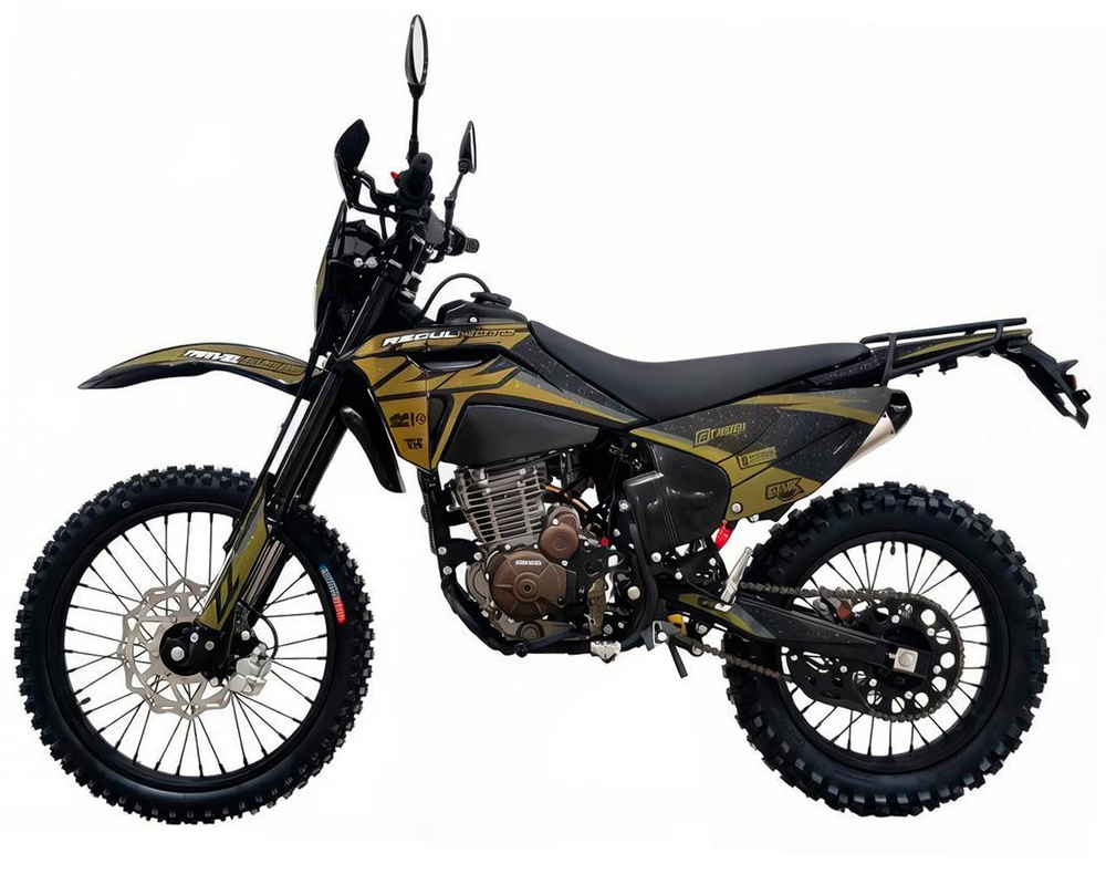 Мотоцикл Regulmoto ZZ PR 300 6 передач черный/зеленый