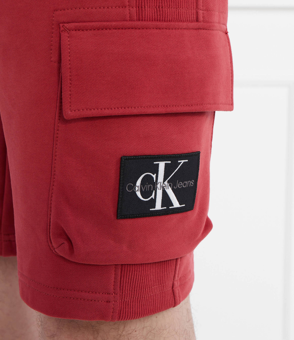 Шорты CALVIN KLEIN JEANS - бордовый(J30J325132)