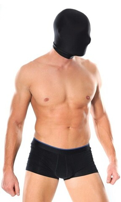 Эластичный глухой шлем-маска Spandex Full Face Hood (Цвет: черный)