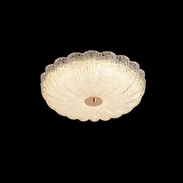 Светильник потолочный светодиодный LED 20W 3000К-6000K SOLARIS PL300 золото Crystal Lux