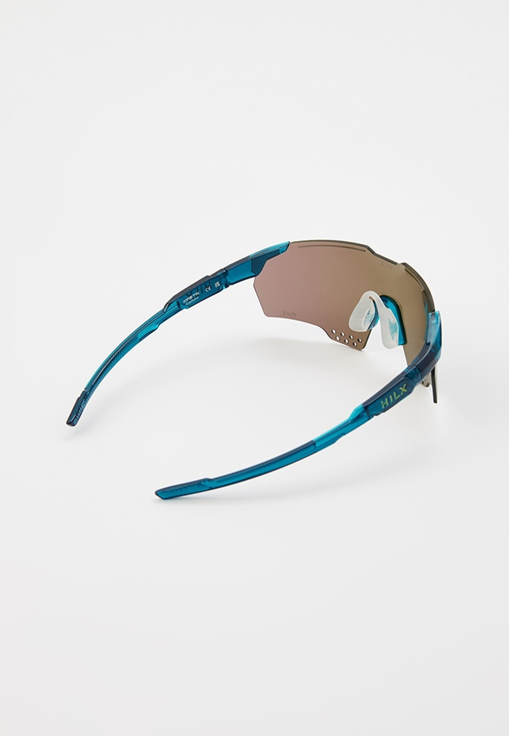 Спортивные очки с диоптриями HILX Gladiator (L) / Shiny Crystal Dark Green / Road Bike Lens