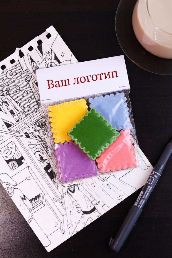 Брендированный клапан на пряник