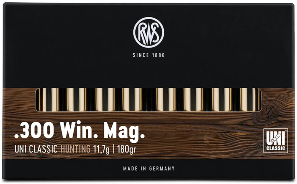 Патрон .300WM RWS DN 11,7г UNI Classic